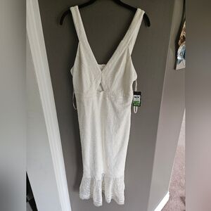 Guess White Lace Dress